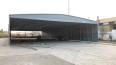 Large activity warehouse canopy is sturdy, durable, aesthetically pleasing, with good load-bearing points and high temperature resistance