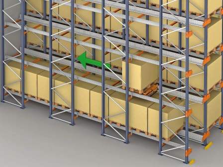 Shuttle type shelves, intelligent multi-layer storage shelves, mobile cargo racks, customized according to needs