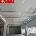 Hengkaili Shopping Mall Warehouse Fire Protection Professional Customized Fire and Smoke Prevention Fixed Glass Smoke Barrier Wall