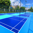 Ming Yu Han Qin silicon PU water-based Basketball court is environmentally friendly, durable, easy to clean, and not easy to generate bubbles. Construction is simple. 5mm