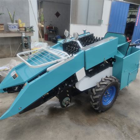 Zhixun Household Small Rod Breaking Machine Diesel Electric Starting Single row Corn Harvester Ride Type Popcorn Harvester