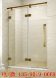 Simple shower room, flush door, bathroom, shower screen, dry wet separation, stainless steel partition