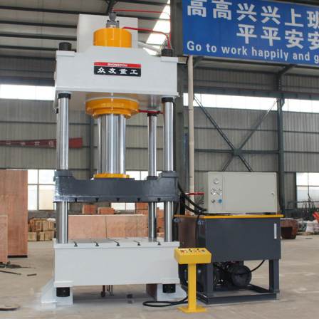 500 ton BMC SMC PE polymer material hot pressing forming hydraulic press Manufacturer of 500T hot pressing four column hydraulic press