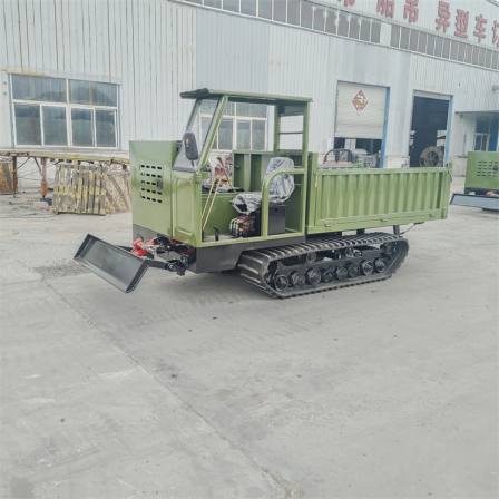 Agricultural and agricultural tracked transport vehicles Thickening engineering with dump trucks 4-cylinder diesel dump trucks