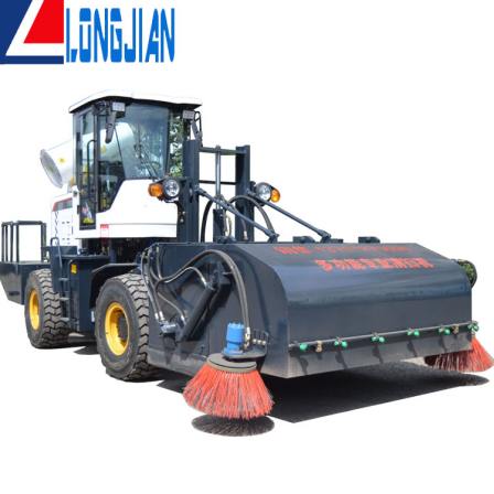 Cleaning machine, mixing plant, road sweeper, road construction, concrete sweeper, easy to operate instead of manual labor