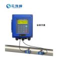 The TDS-100 ultrasonic flowmeter outside the Yunhai Peak is used for air conditioning water metering without the need for pipe interruption and stable detection