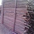 Hongyuan 1-6 meter cedar pile landscaping project uses cedar green poles