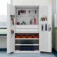 Heavy tool cabinet Workshop tool storage cabinet Iron sheet cabinet with hanging plate Steel storage cabinet