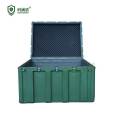 Keweidun KWD1297 medium and large equipment and equipment box, military green combat readiness material storage and transportation box