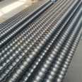 Self advancing anchor rod grouting for foundation pit project support can be used to synchronously complete weak surrounding rock