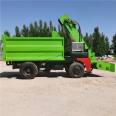 Stir dragon chain type manure removal truck Cattle farm four-wheel drive manure removal machine Cleaning the ground cow manure shovel manure truck