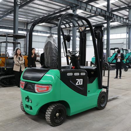 Electric forklift, 2 tons, 1 ton, small electric forklift, four wheel drive hydraulic lift forklift, 3 tons, fully automatic