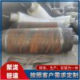 Polyethylene outer sheath insulation pipe for steam insulated steel pipes for municipal engineering, Julong DN800