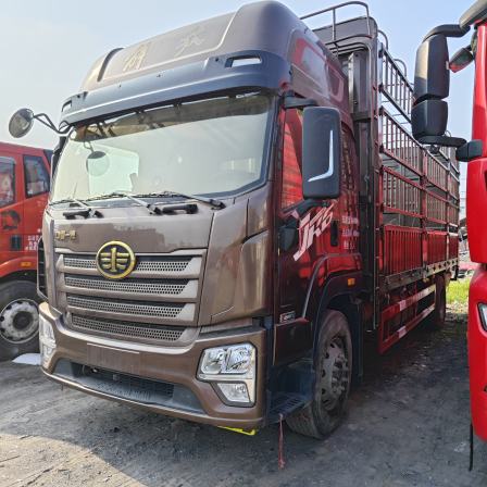 Used 6.8 meter high railing cargo truck with a height of 22 years, 6 meters, 8 meters, Jiefang JK6, National VI, 260 horsepower