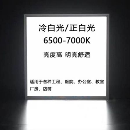 Hemiao Meow Factory LED Purification Lamp Ceiling Panel Lamp 600 * 600 Aluminum Alloy Ceiling Lamp White Light Flat Lamp