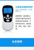 WBJ Multifunctional 030 Meridian Pulse Massager Physiotherapy Instrument LCD Large Screen Display Full Body Relaxation