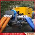 Large pumping and drainage pump emergency discharge without blockage 12 inch flood prevention and drainage large flow diesel engine mobile pump truck