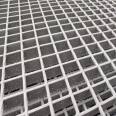 Fireproof intercepting ditch grate angle steel cover plate anti-skid ditch plate drainage ditch grid plate rainwater grate