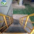 Corridor fiberglass railing, Jiahang staircase railing, electric safety warning railing, isolation fence on both sides of the river