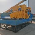 Dehydration screen, high-frequency vibrating screen, fine sand recovery machine, simple and integrated installation of tailings and fine material recovery structure for beneficiation