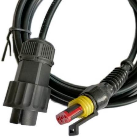 Tyco TE Ampu AMP waterproof connector 2-core male housing 282080-1 female 282104-1 wiring harness