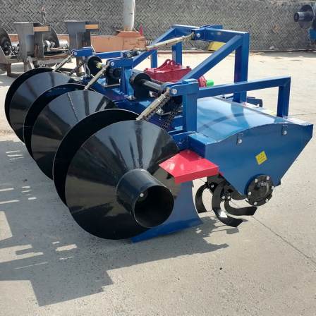 Three ditch rotary tillage ridging machine Rotary tillage ridging compaction trenching machine multifunctional all-in-one machine