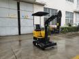 High horsepower and low fuel consumption small excavator for trenching, tree planting, and landscaping