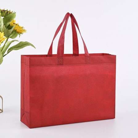 Blank non-woven three-dimensional bag spot wholesale, customized portable clothing, non-woven bag customization, and logo printing