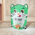 Eight sided sealing packaging bag for dog food, self-supporting and easy to tear zipper bag, pet food, eight sided sealing bag customization, free design