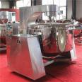 Fully automatic sauce planetary stirring frying pan beef chili sauce hot pot base frying machine multi claw frying pan machine