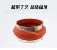 Clamp type rubber joint, red silicone type pipeline quick connector LEEBOO/Libo