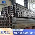 Production of Q355B large diameter square tube manganese steel thick walled rectangular tube with a minimum order and no middleman to earn price difference