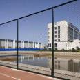 School Basketball court fence installation football field fence design stadium hook net