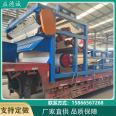 Belt filter press, sand washing, sludge dewatering machine, mud water solid-liquid separation, filter press equipment