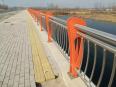 Bridge anti-collision guard rail Yunjie municipal landscape river protection guard rail column Galvanized steel