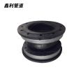 LEEBOO/Libo shock absorption full flange flange flange flexible clamp type rubber soft connection