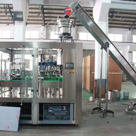 Nancheng glass bottle semi-automatic liquid filling machine Baijiu beverage filling machine price carbonic acid filling line