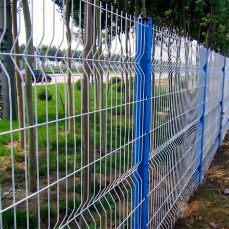 Peach shaped peach shaped column guardrail net, wire mesh, fish pond villa community fence, anti climbing protective net, metal mesh fence