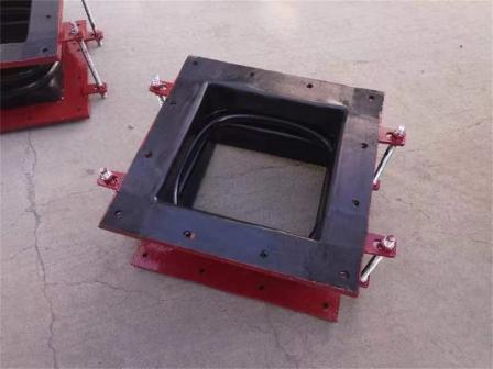 Square non-metallic expansion joint flexible fabric compensator for Hengmao smoke duct skin