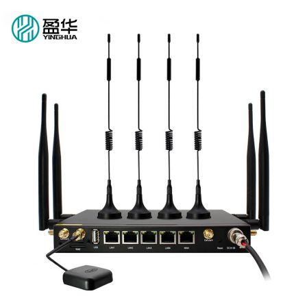 1200M Gigabit Dual Band Full Network Open to Traffic with GPS Dual Card 5G4G Industrial Gateway WiFi Car Router