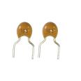 Brown inline monolith capacitor 683K 473K474K 105K 103K 50V-100V Ceramic capacitor X7R