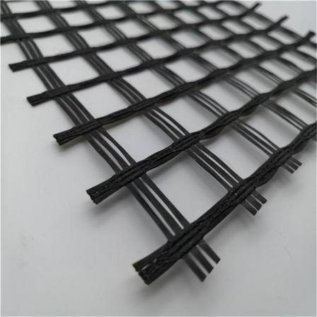 Slope protection, roadbed reinforcement, self-adhesive fiberglass geogrid 50kn80KN reinforced warp knitted fiberglass geogrid