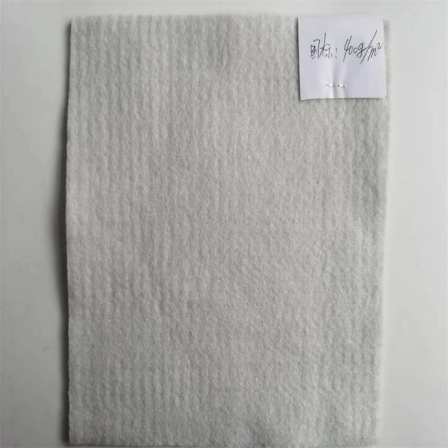 200g polyester short fiber needle punched non-woven fabric, white black filter fabric for water conservancy and municipal use