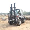 Off road forklifts are terrain friendly and can be customized for cargo transportation, handling, and stacking. Optional height