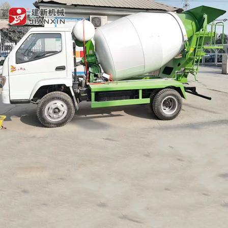 Construction of New Machinery for Concrete Mixing Tank Trucks for Small Construction in Rural Areas