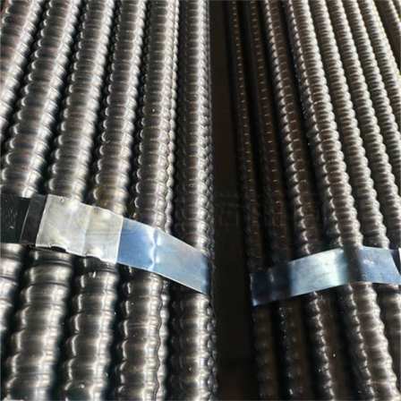High degree of mechanization of precision rolled threaded steel bar 38 hollow grouting anchor rod slope support