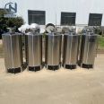 304 mirror stainless steel storage tank Fruit wine brewing equipment Commercial soybean Peanut oil storage tank