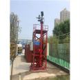 Shandong Binzhou construction site turret spray fire turret fixed fire monitor environmental protection turret spray