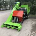 25 horsepower small cow manure cleaning truck, fully automatic manure cleaning truck, livestock manure cleaning machine