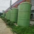 Used room temperature fiberglass tanks, large chemical liquid storage tanks with large internal capacity